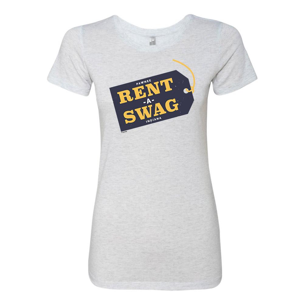 Parks and Recreation Rent-A-Swag Women's Tri-Blend Short Sleeve T-Shirt