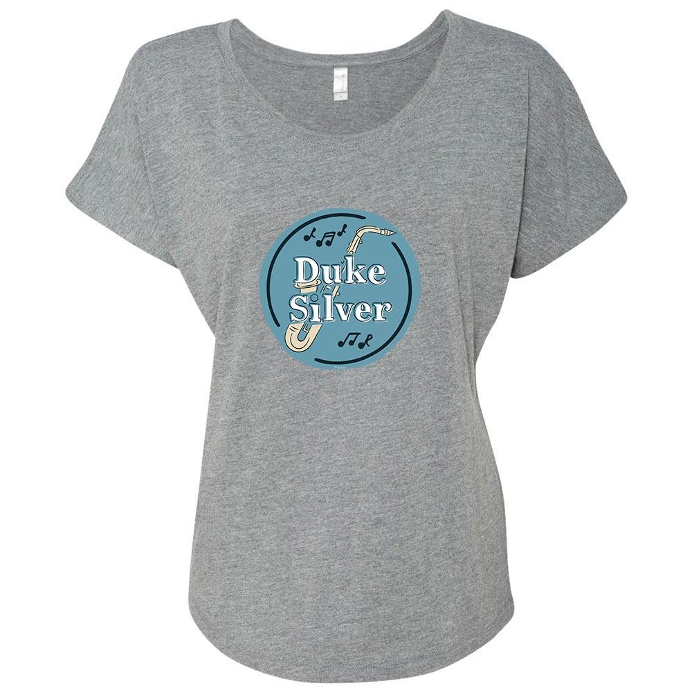 Parks and Recreation Duke Silver Women's Tri-Blend Dolman T-Shirt