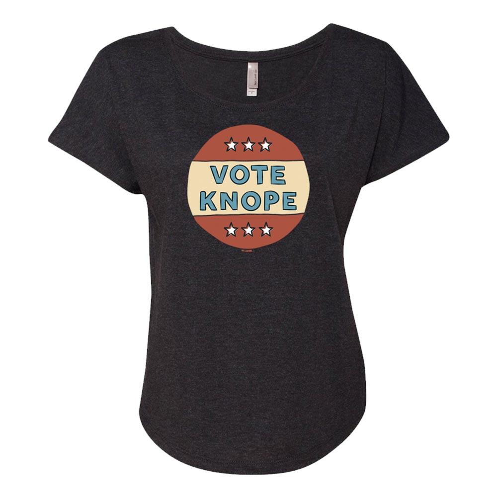 Parks and Recreation Vote Knope Women's Tri-Blend Dolman T-Shirt