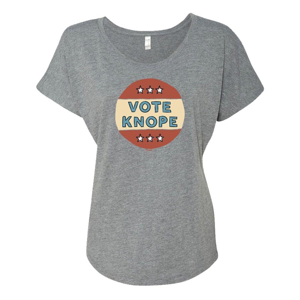Parks and Recreation Vote Knope Women's Tri-Blend Dolman T-Shirt