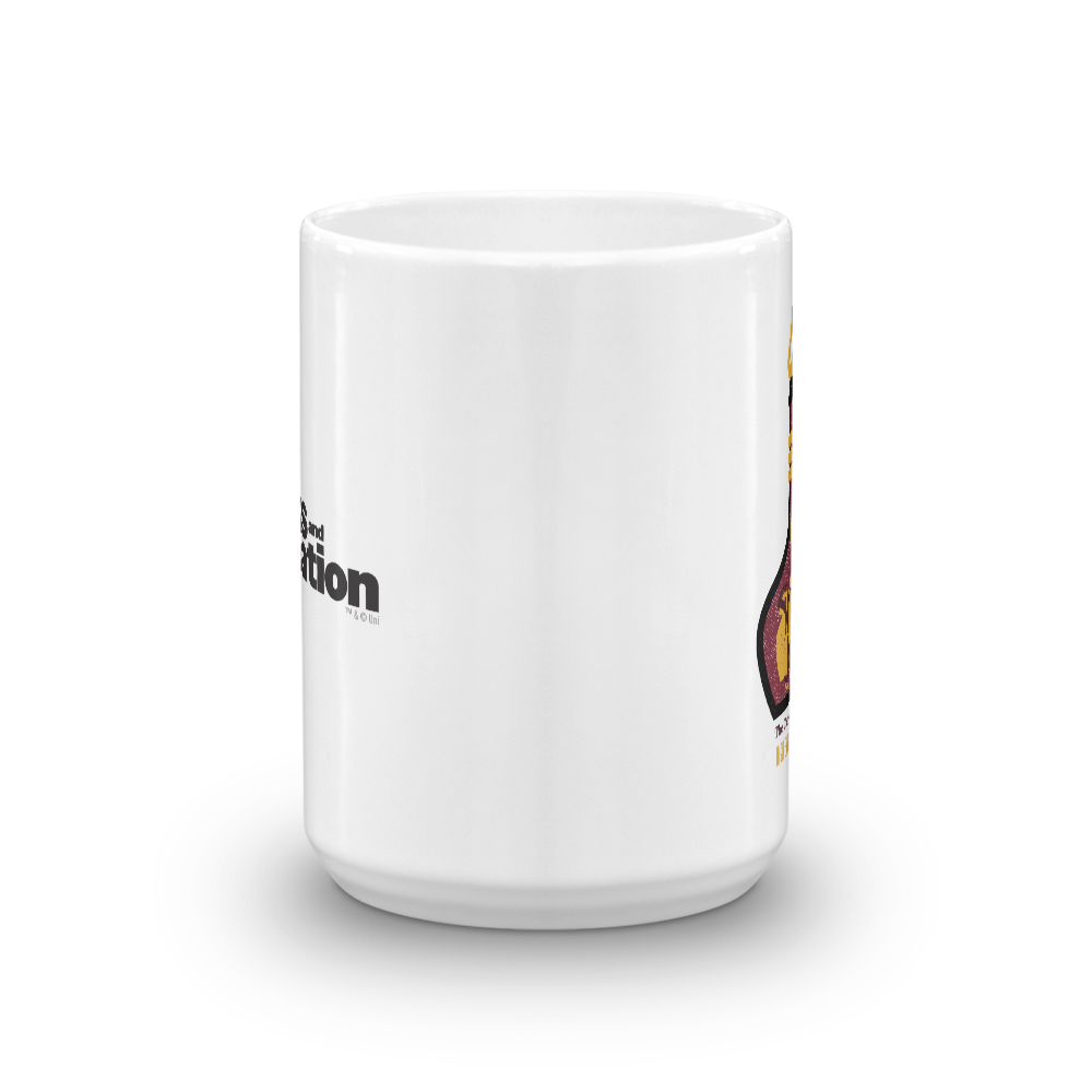 Parks and Recreation Snake Juice White Mug