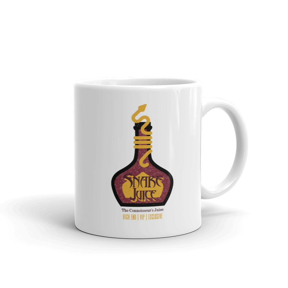 Parks and Recreation Snake Juice White Mug