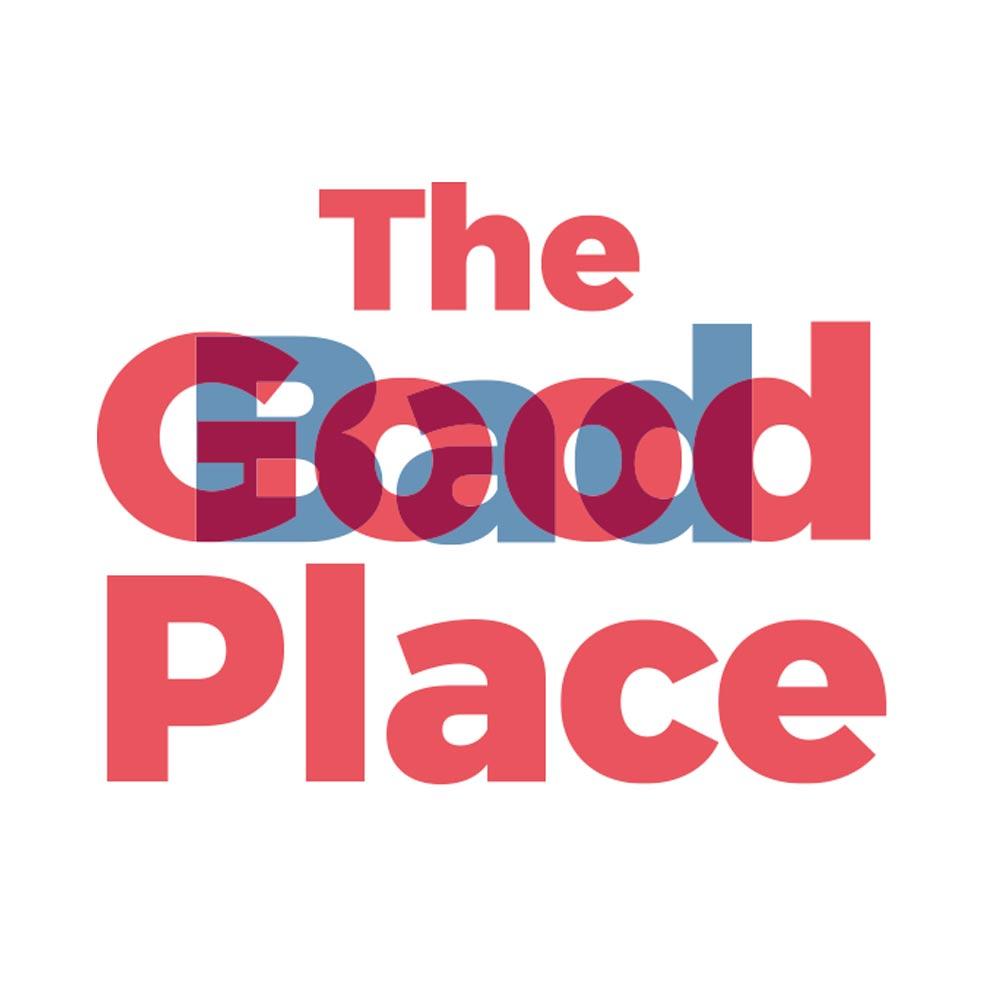 The Good Place Bad Place White Mug