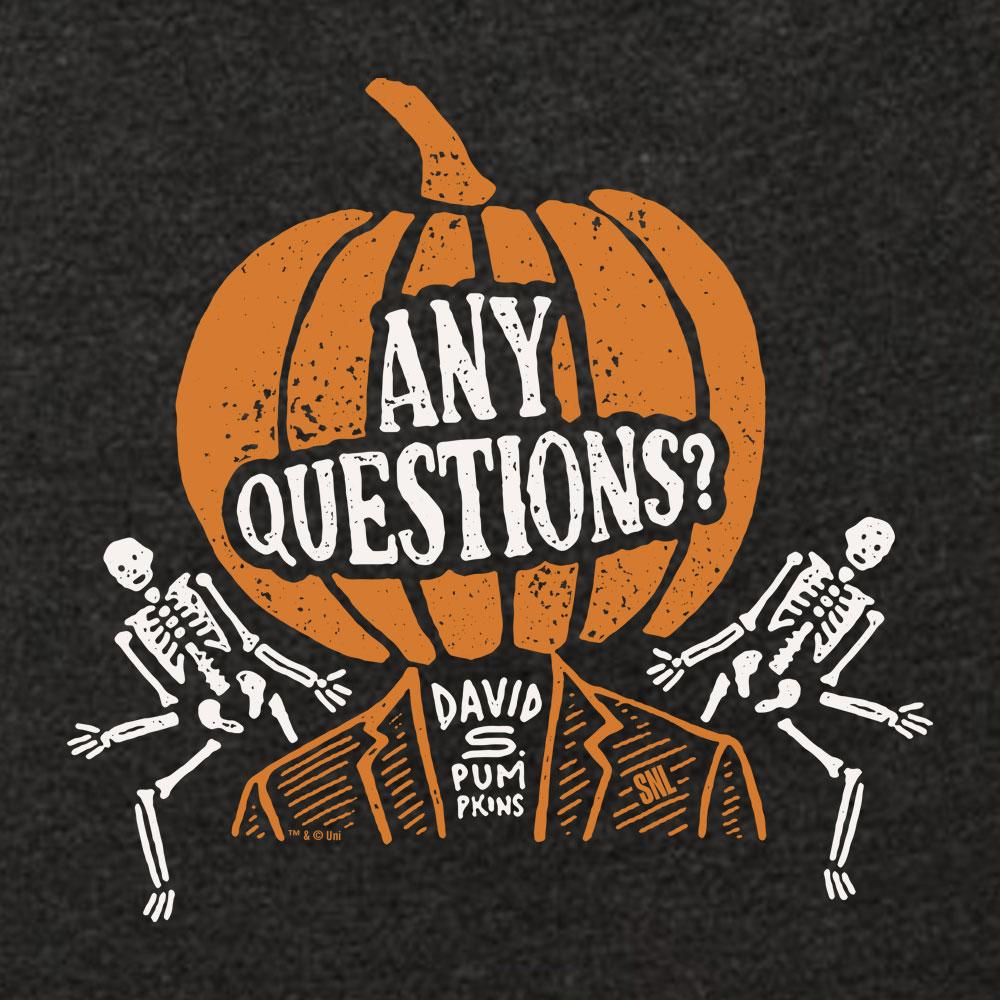Saturday Night Live David S. Pumpkins Women's Tri-Blend Short Sleeve T-Shirt