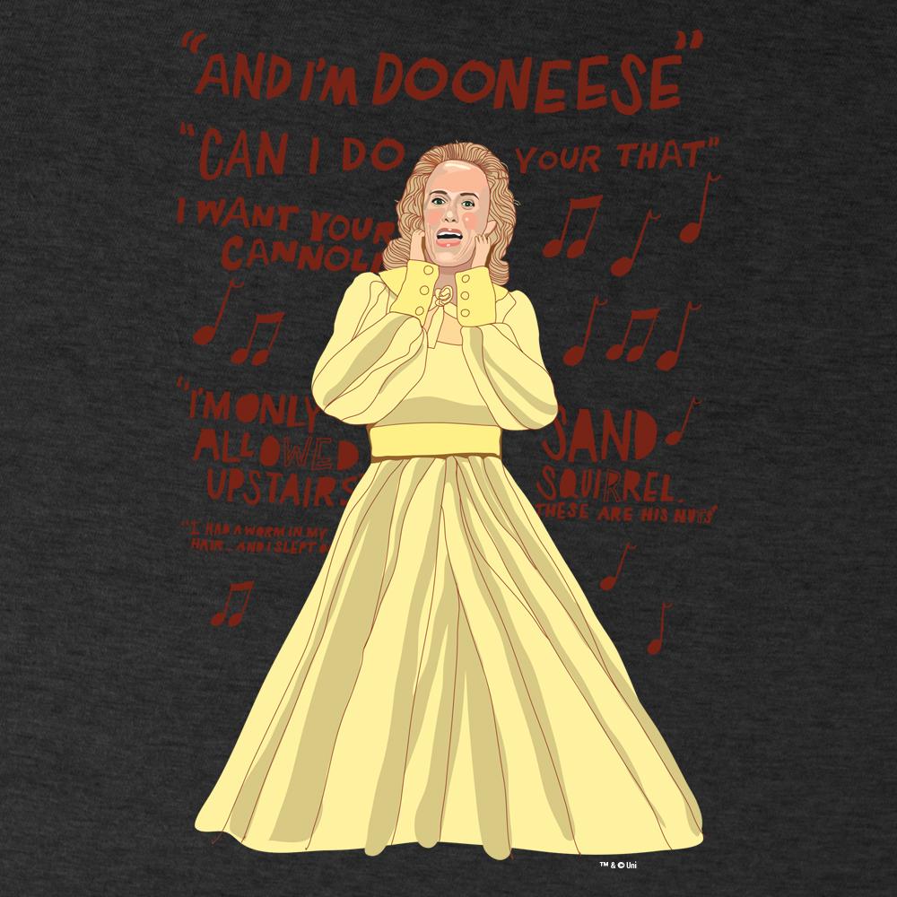 Saturday Night Live Dooneese Women's Tri-Blend Short Sleeve T-Shirt