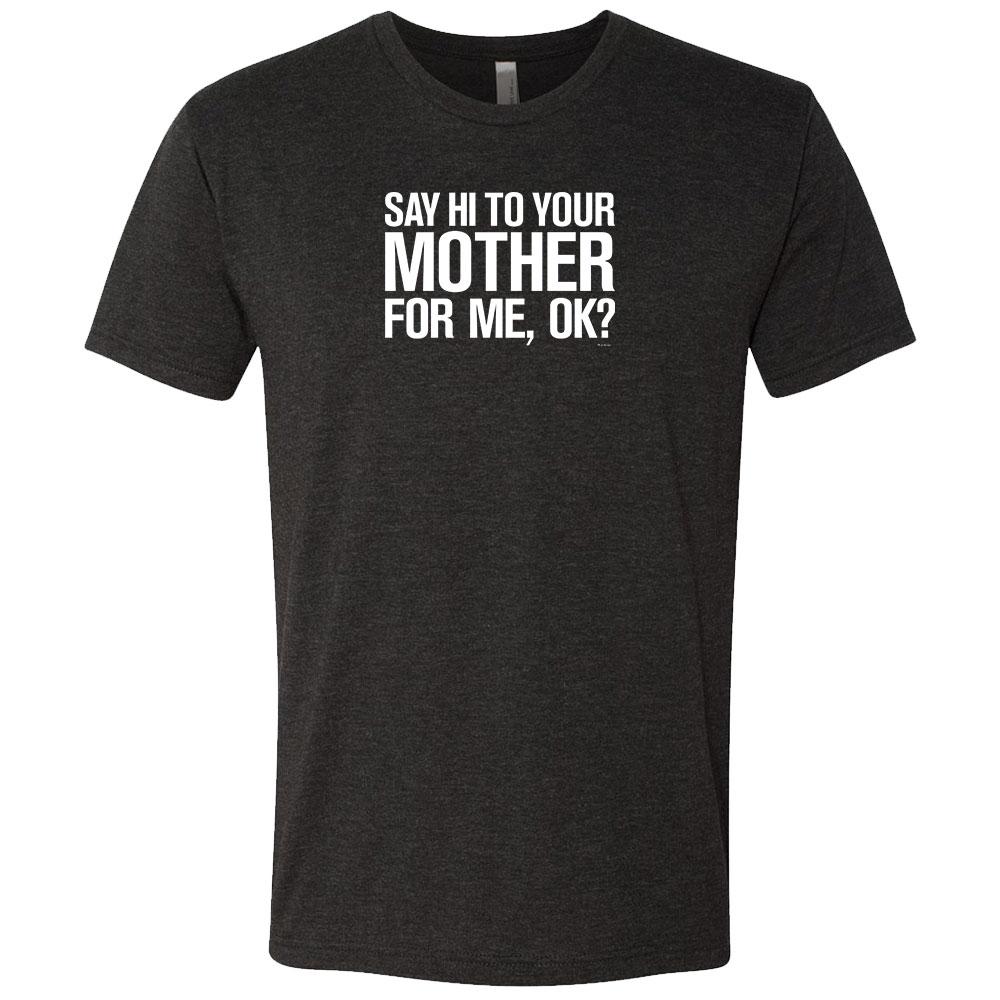 Saturday Night Live Hi Mother Men's Tri-Blend Short Sleeve T-Shirt