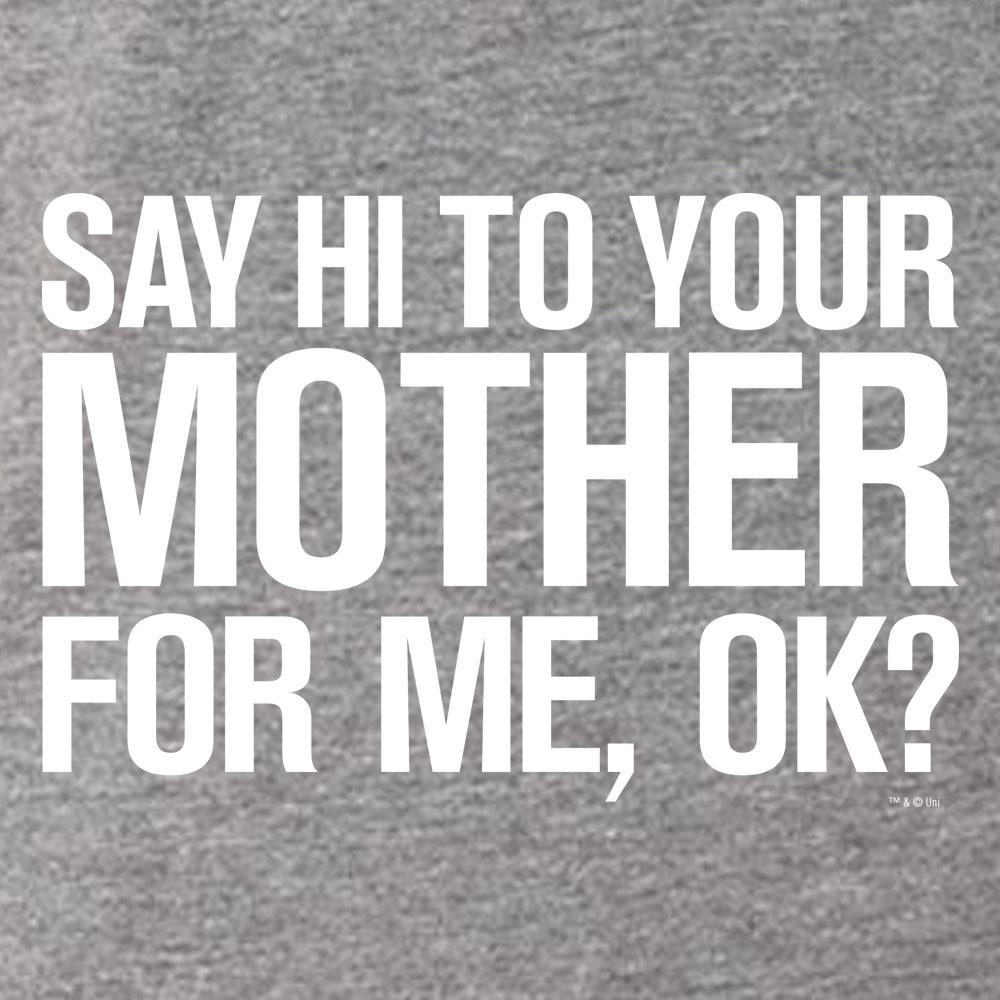 Saturday Night Live Hi Mother Men's Tri-Blend Short Sleeve T-Shirt