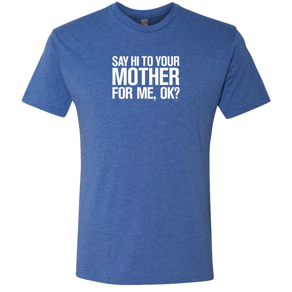 Saturday Night Live Hi Mother Men's Tri-Blend Short Sleeve T-Shirt