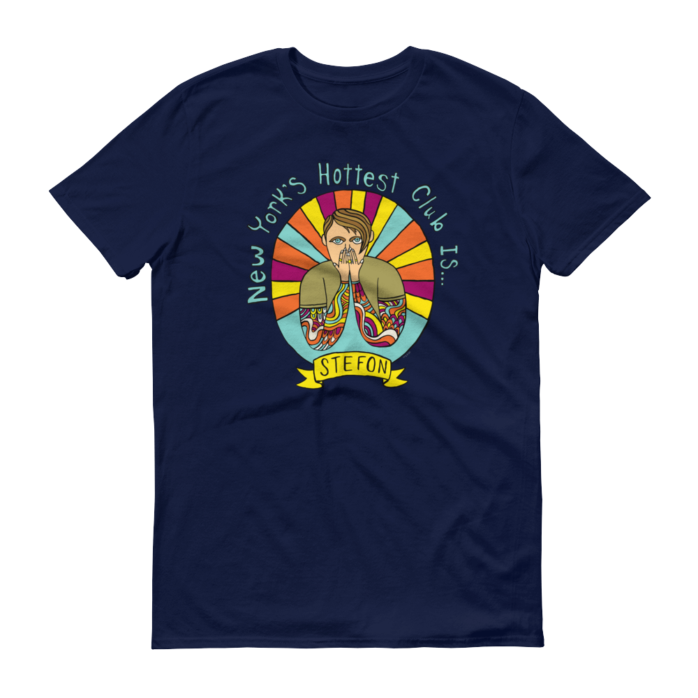 Saturday Night Live Stefon New York's Hottest Club Men's Short Sleeve T-Shirt