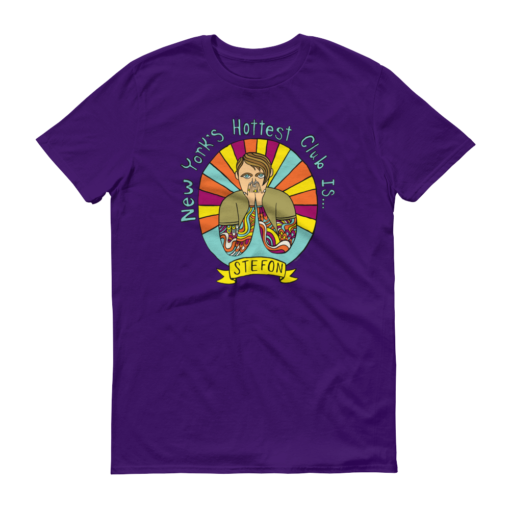 Saturday Night Live Stefon New York's Hottest Club Men's Short Sleeve T-Shirt