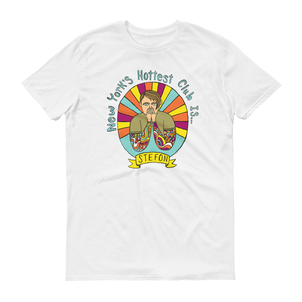 Saturday Night Live Stefon New York's Hottest Club Men's Short Sleeve T-Shirt