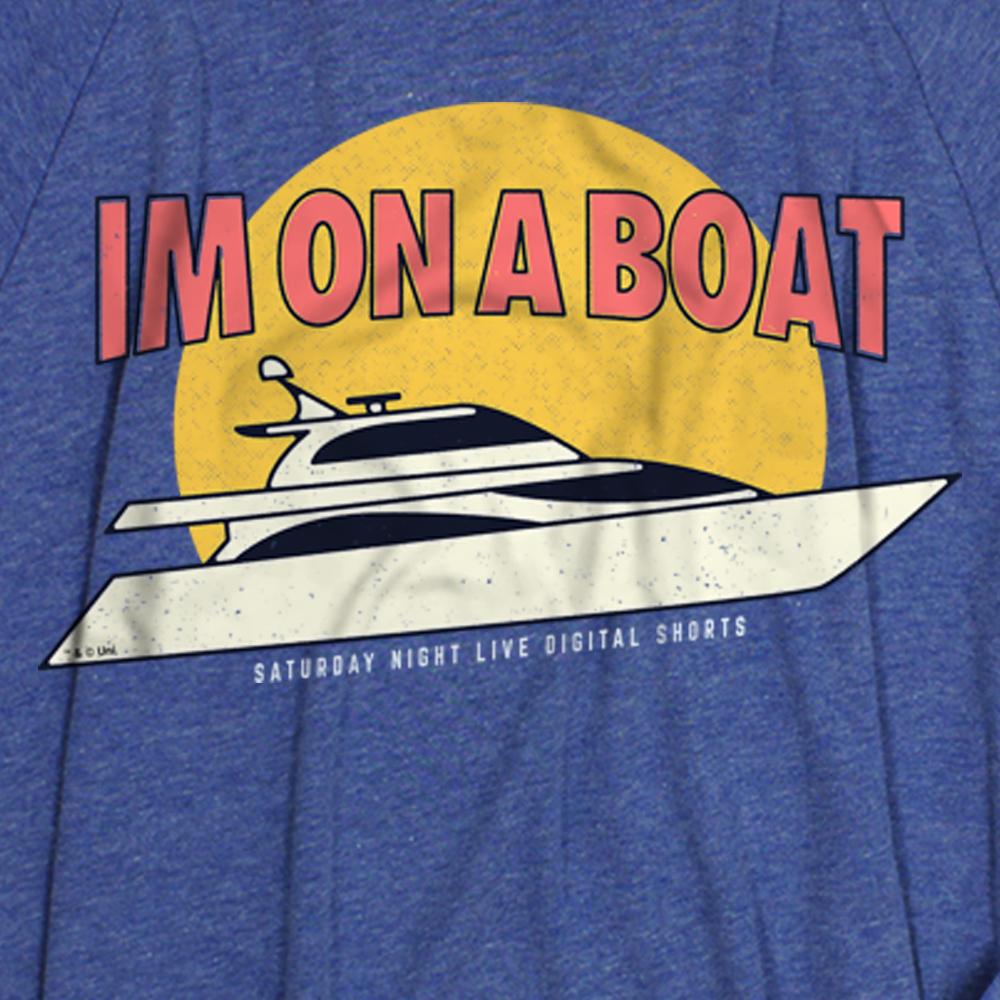 Saturday Night Live I'm on a Boat Women's Tri-blend Pullover Sweatshirt