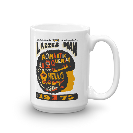 Saturday Night Live Ladies Man White Mug