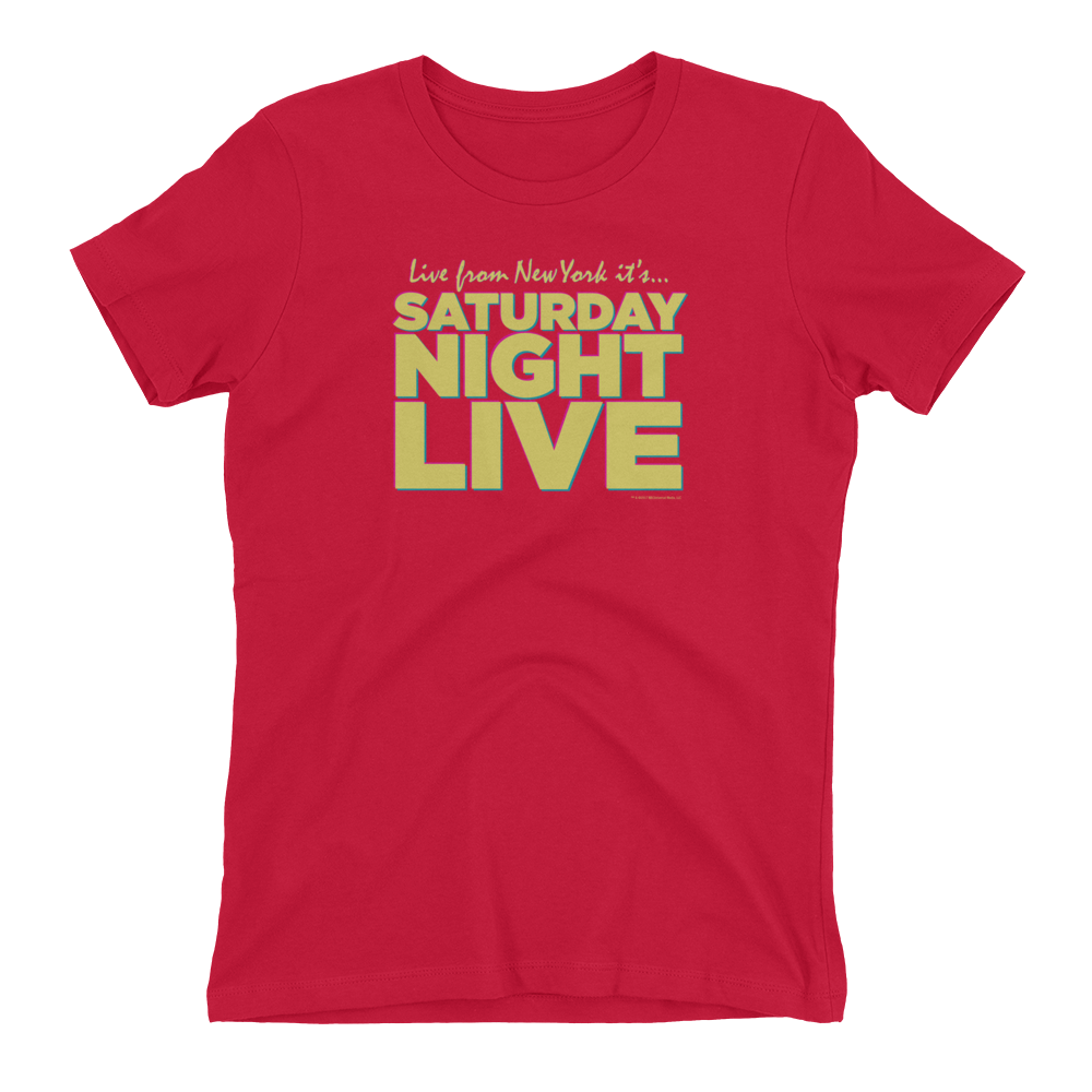 Saturday Night Live Live From New York Women's Short Sleeve T-Shirt