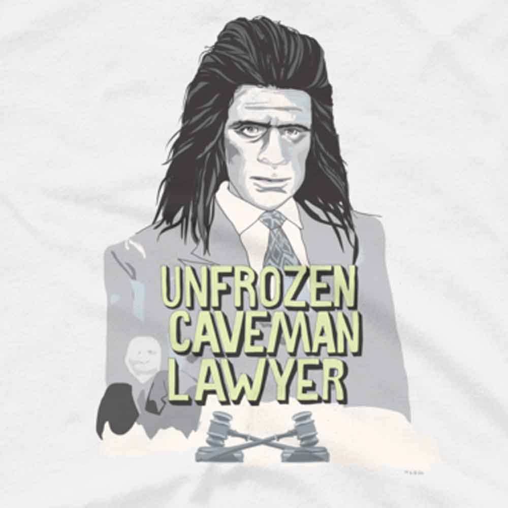 Saturday Night Live Unfrozen Caveman Lawyer Men's Short Sleeve T-Shirt