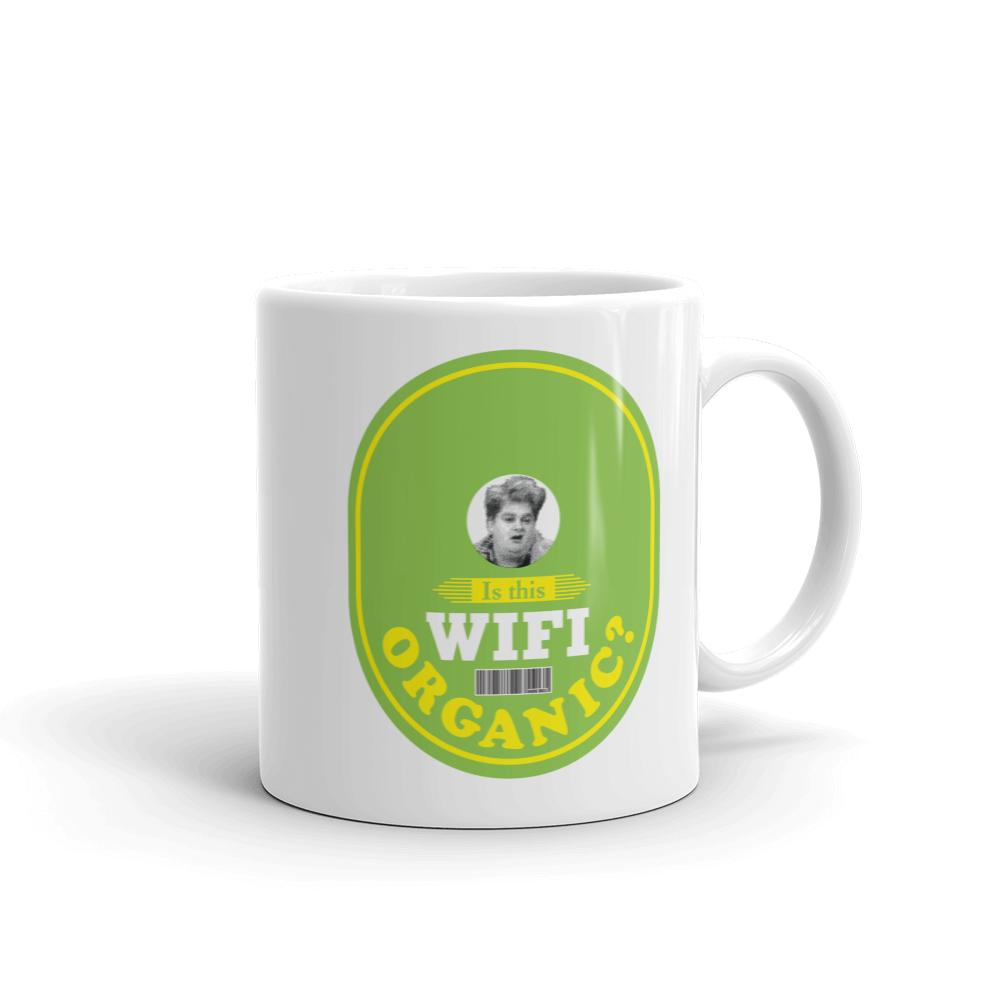 Saturday Night Live is This Wifi Organic? White Mug