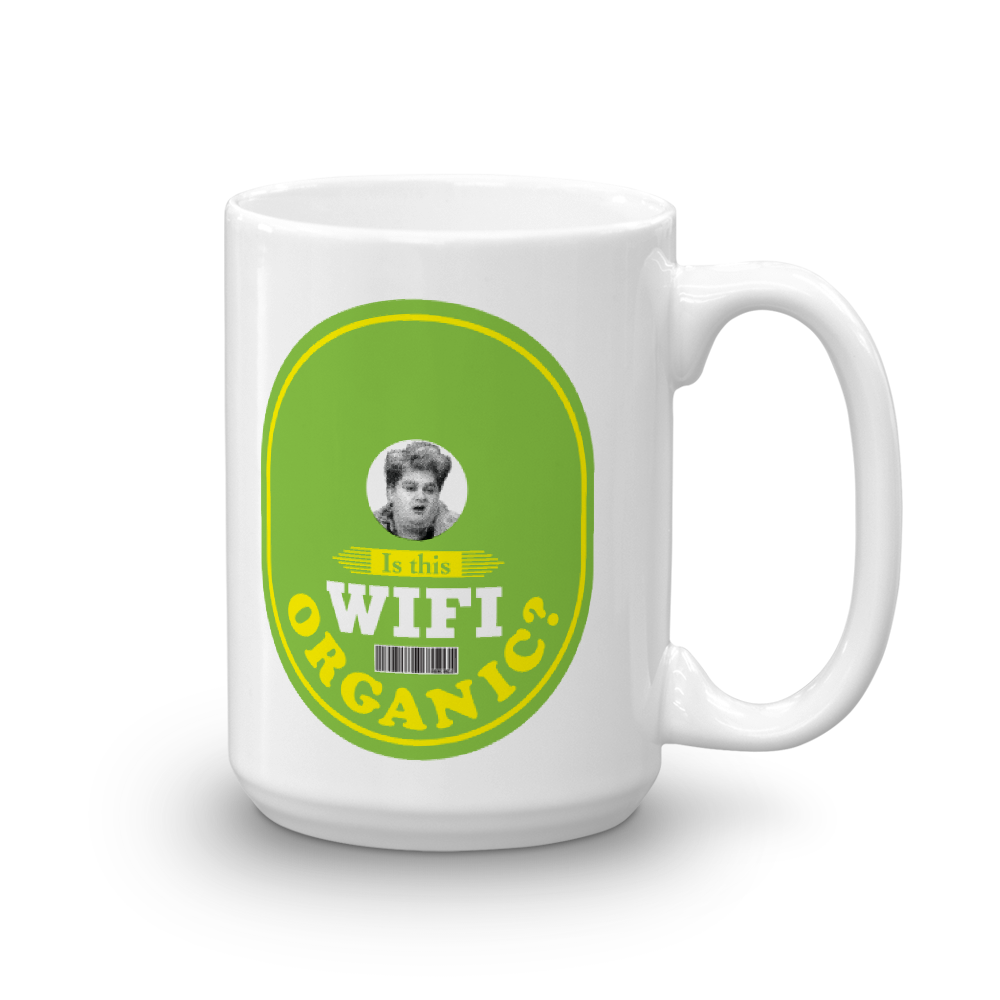 Saturday Night Live is This Wifi Organic? White Mug