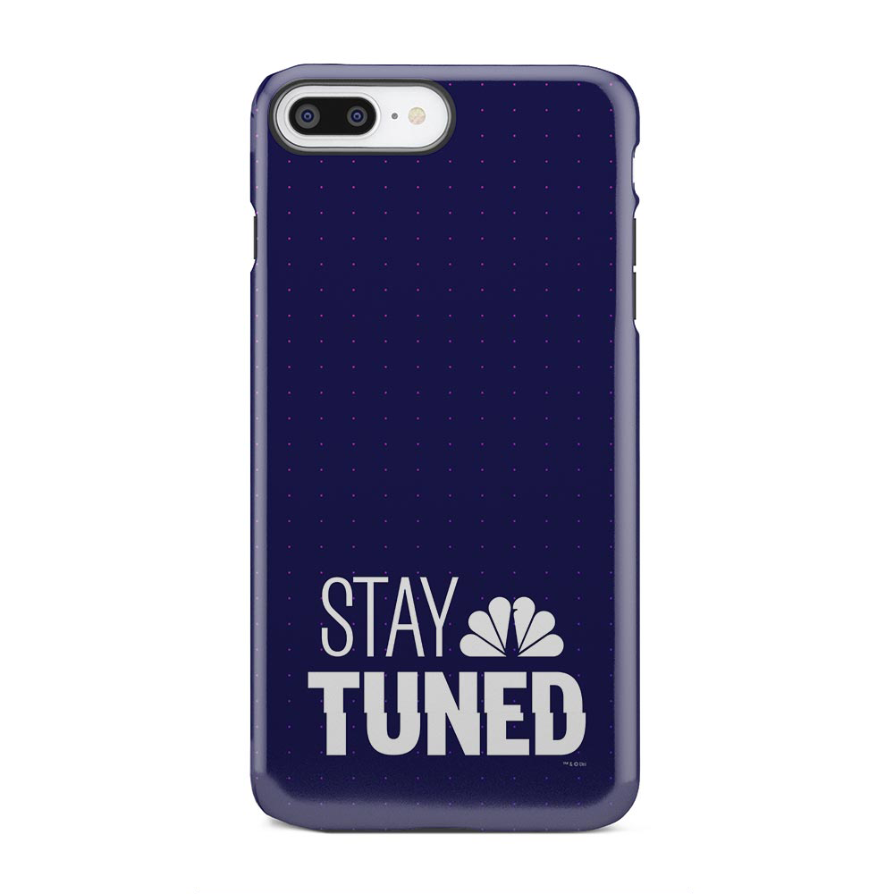 Stay Tuned Stacked Logo iPhone Tough Phone Case
