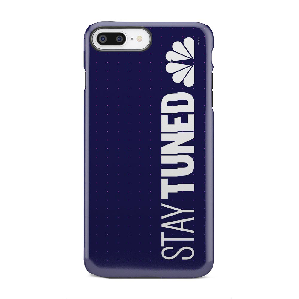 Stay Tuned Vertical Logo iPhone Tough Phone Case