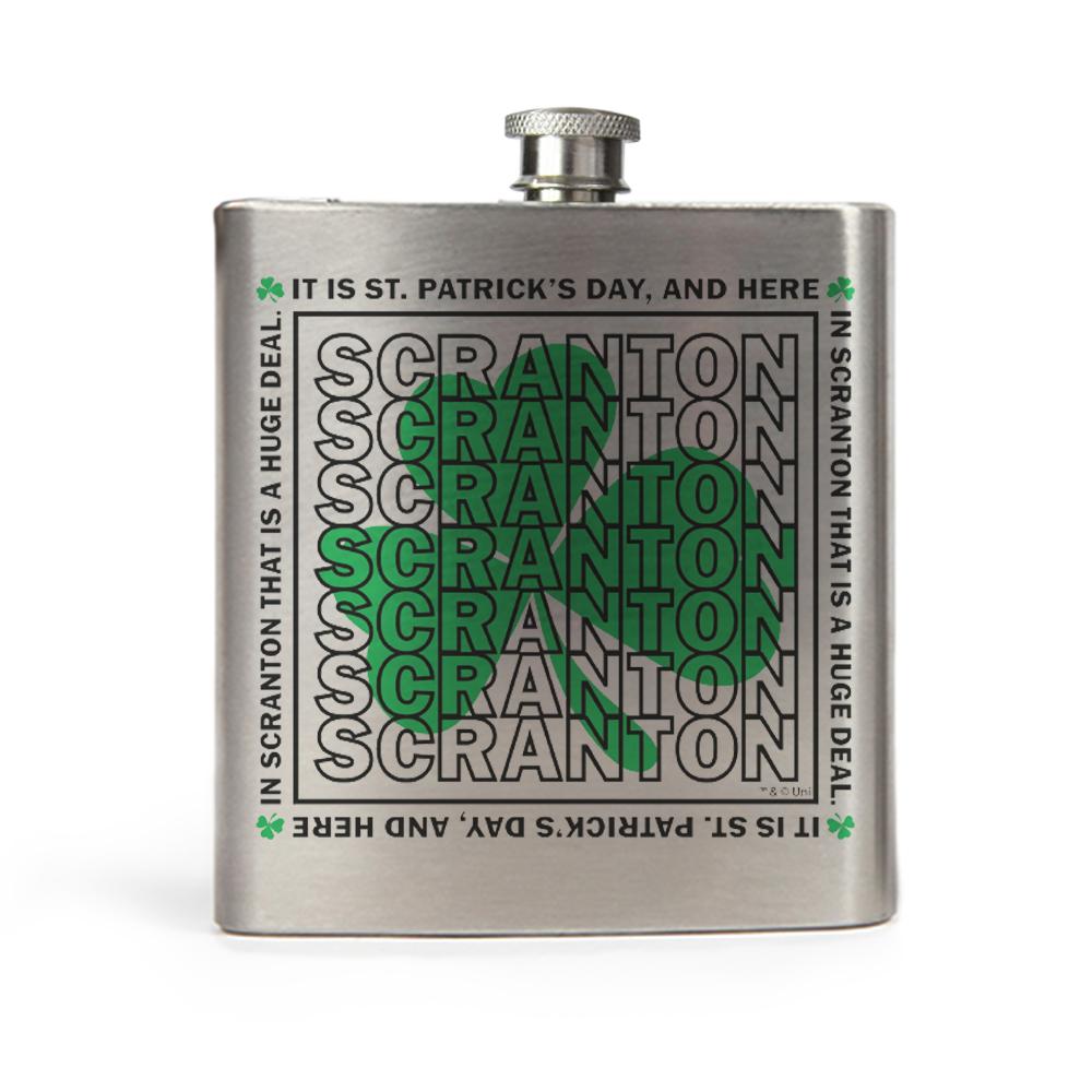 The Office Scranton St. Patrick's Day Flask
