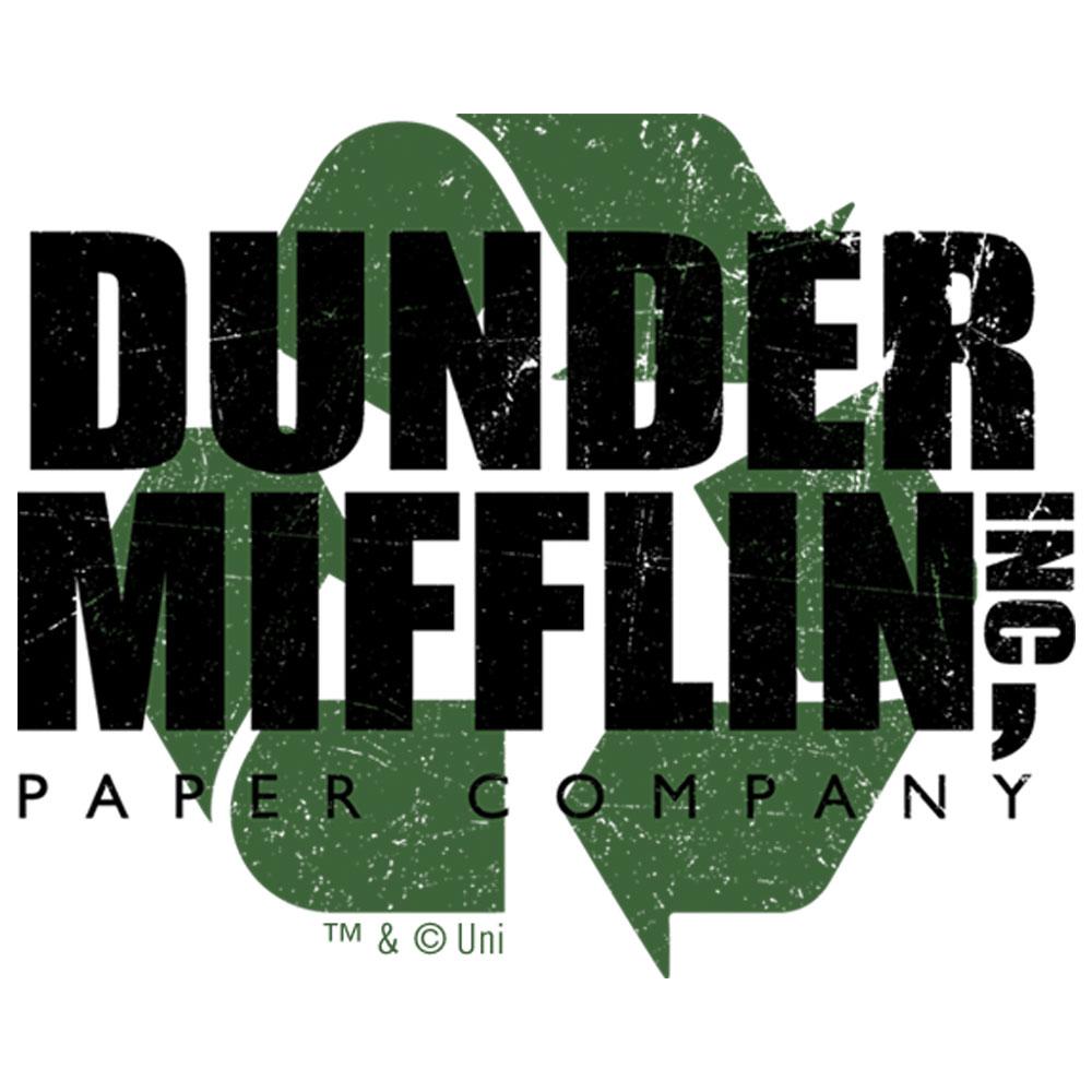 The Office Dunder Mifflin Recycle White and Black Mug