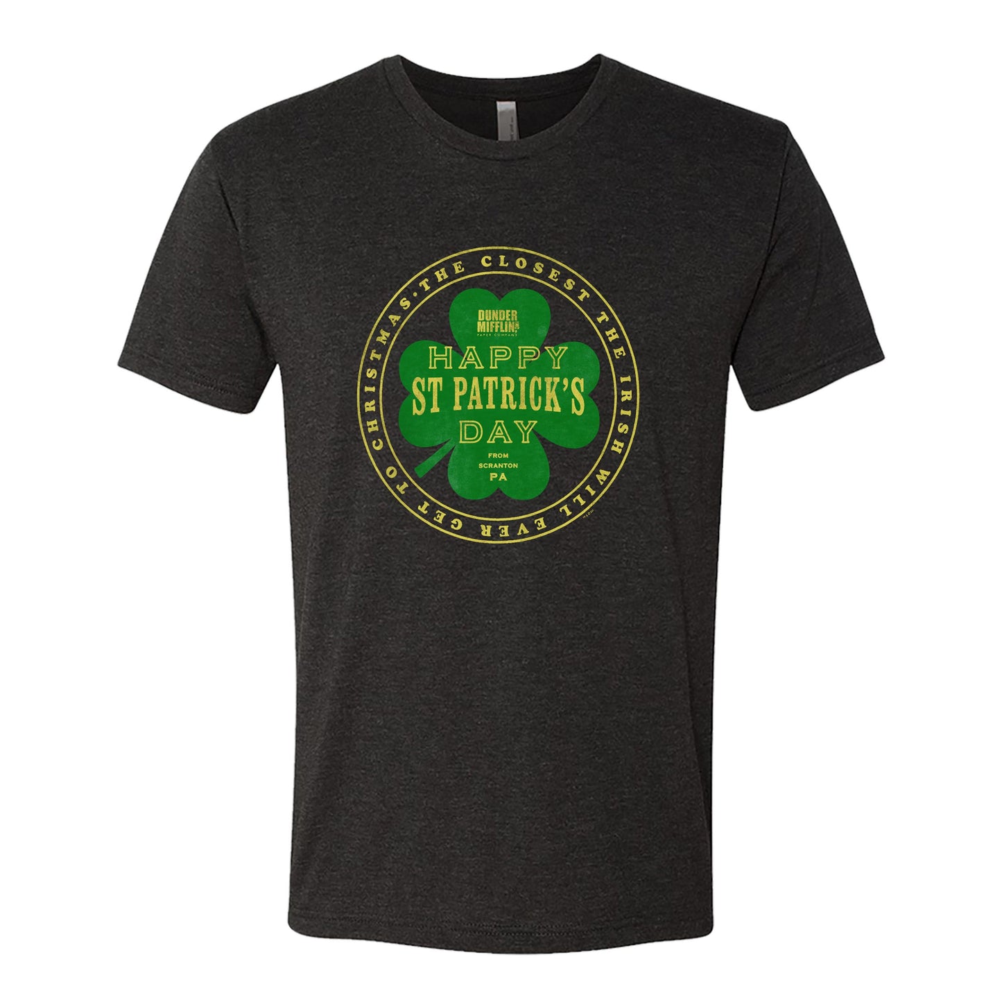 The Office St. Patrick's Day Men's Tri-Blend Short Sleeve T-Shirt