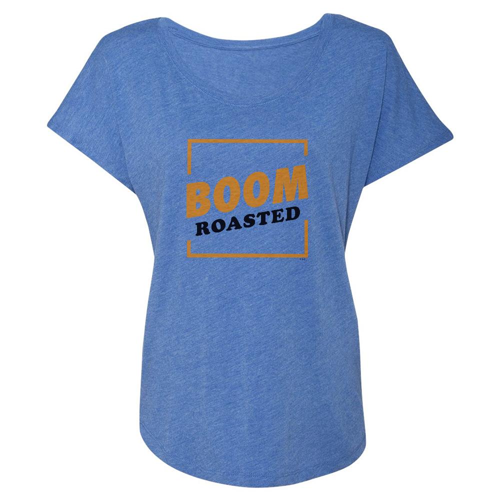 The Office Boom Roasted Women's Tri-Blend Dolman T-Shirt