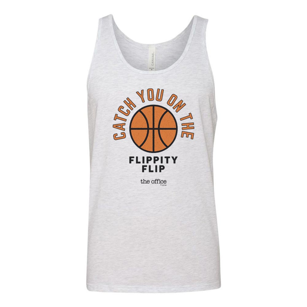 The Office Catch you on the Flippity Flip Tri-Blend Tank Top
