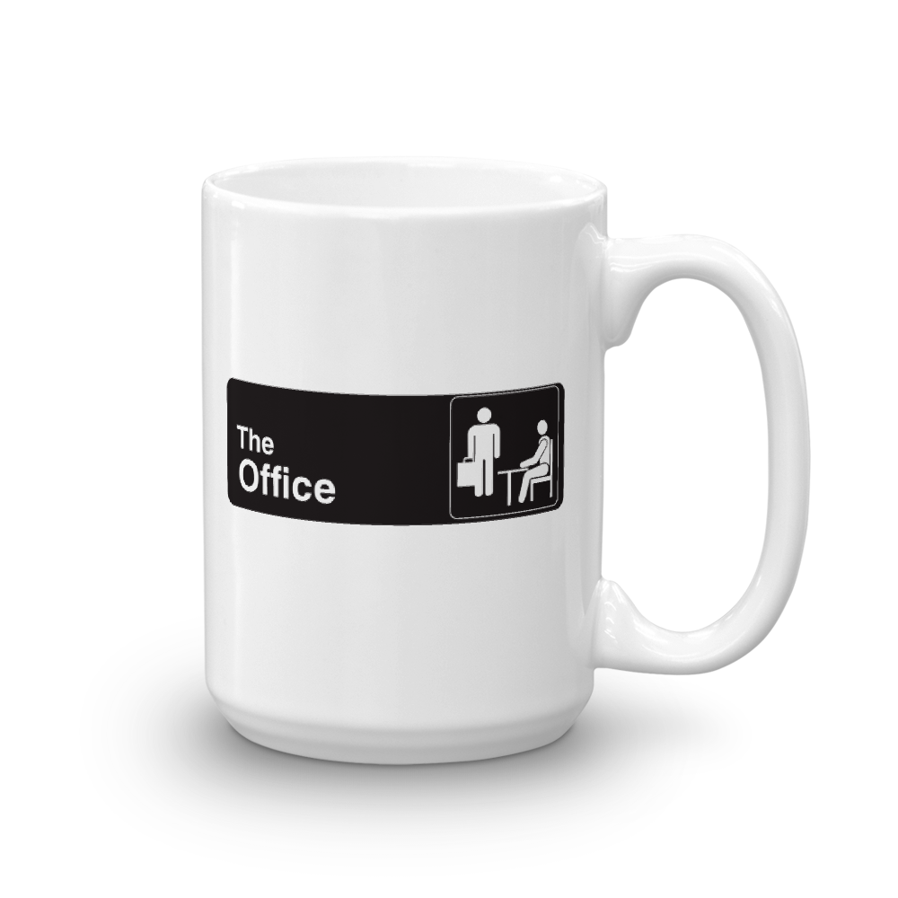The Office Official Sign White Mug