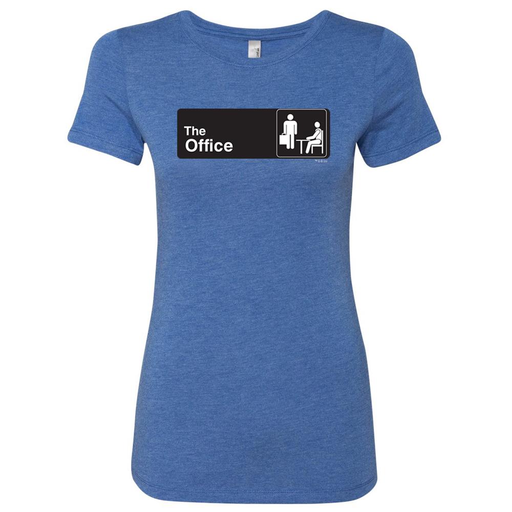 The Office Official Sign Women's Tri-Blend Short Sleeve T-Shirt