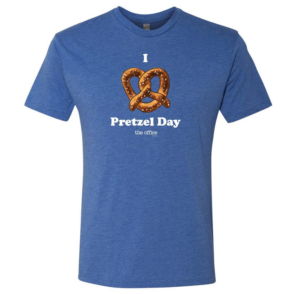 The Office I Pretzel Day Men's Tri-Blend Short Sleeve T-Shirt