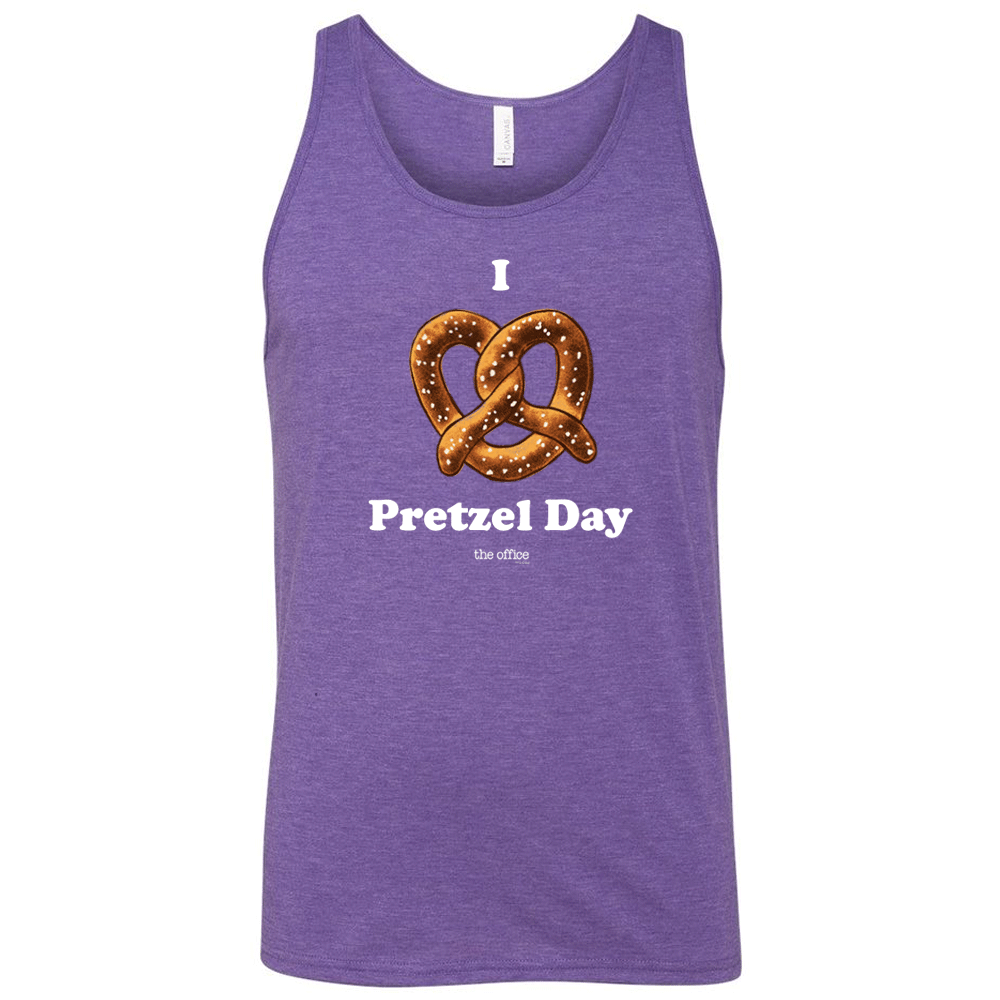 The Office Pretzel Day Tri-Blend Tank Top