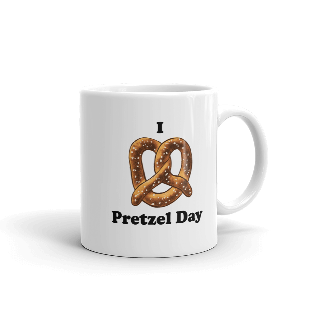 The Office Pretzel Day White Mug