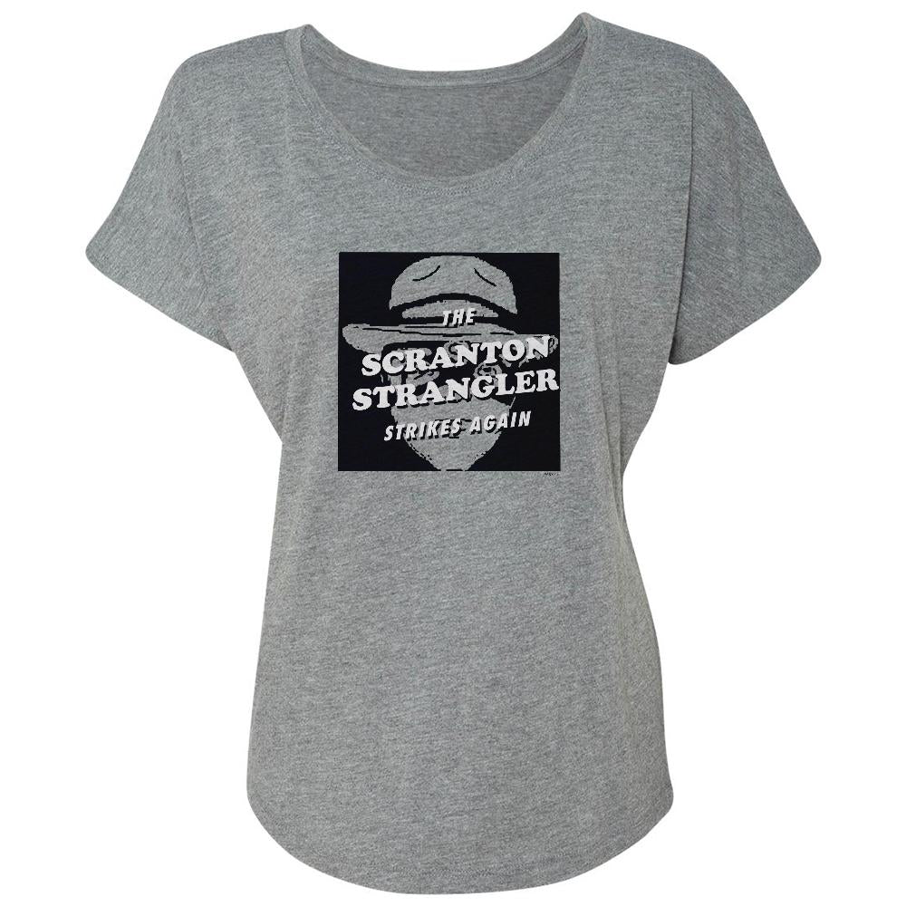 The Office Scranton Strangler Women's Tri-Blend Dolman T-Shirt