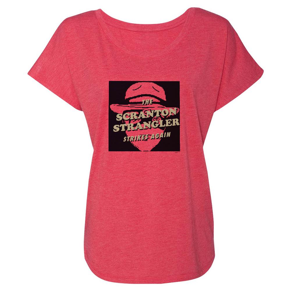 The Office Scranton Strangler Women's Tri-Blend Dolman T-Shirt