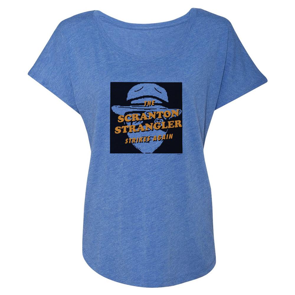 The Office Scranton Strangler Women's Tri-Blend Dolman T-Shirt