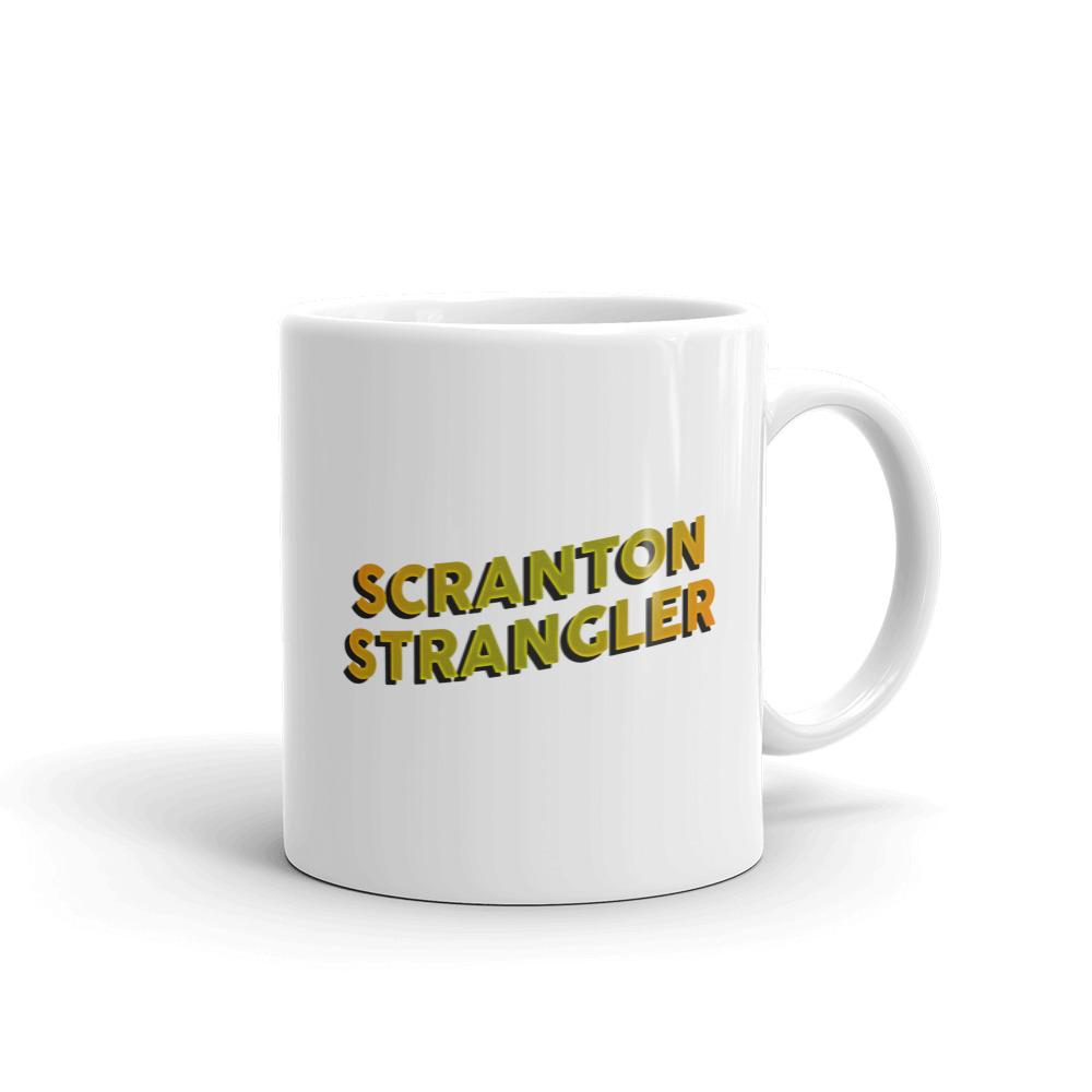 The Office Scranton Strangler White Mug