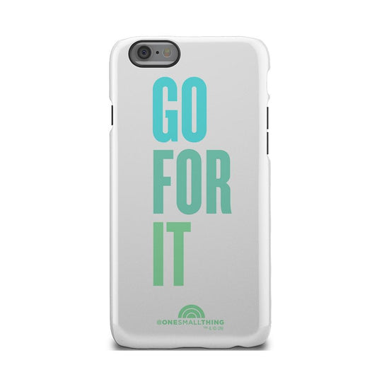 TODAY One Small Thing Go For It iPhone Tough Case