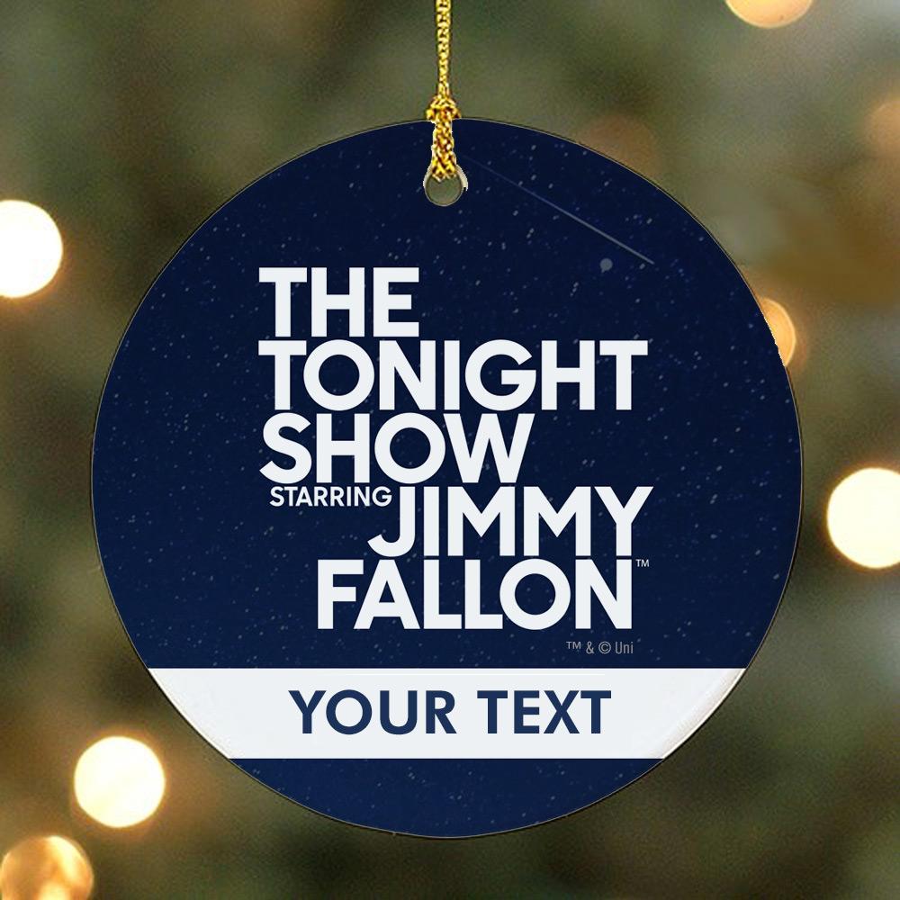 Personalized The Tonight Show Starring Jimmy Fallon Ornament