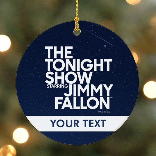 Personalized The Tonight Show Starring Jimmy Fallon Ornament