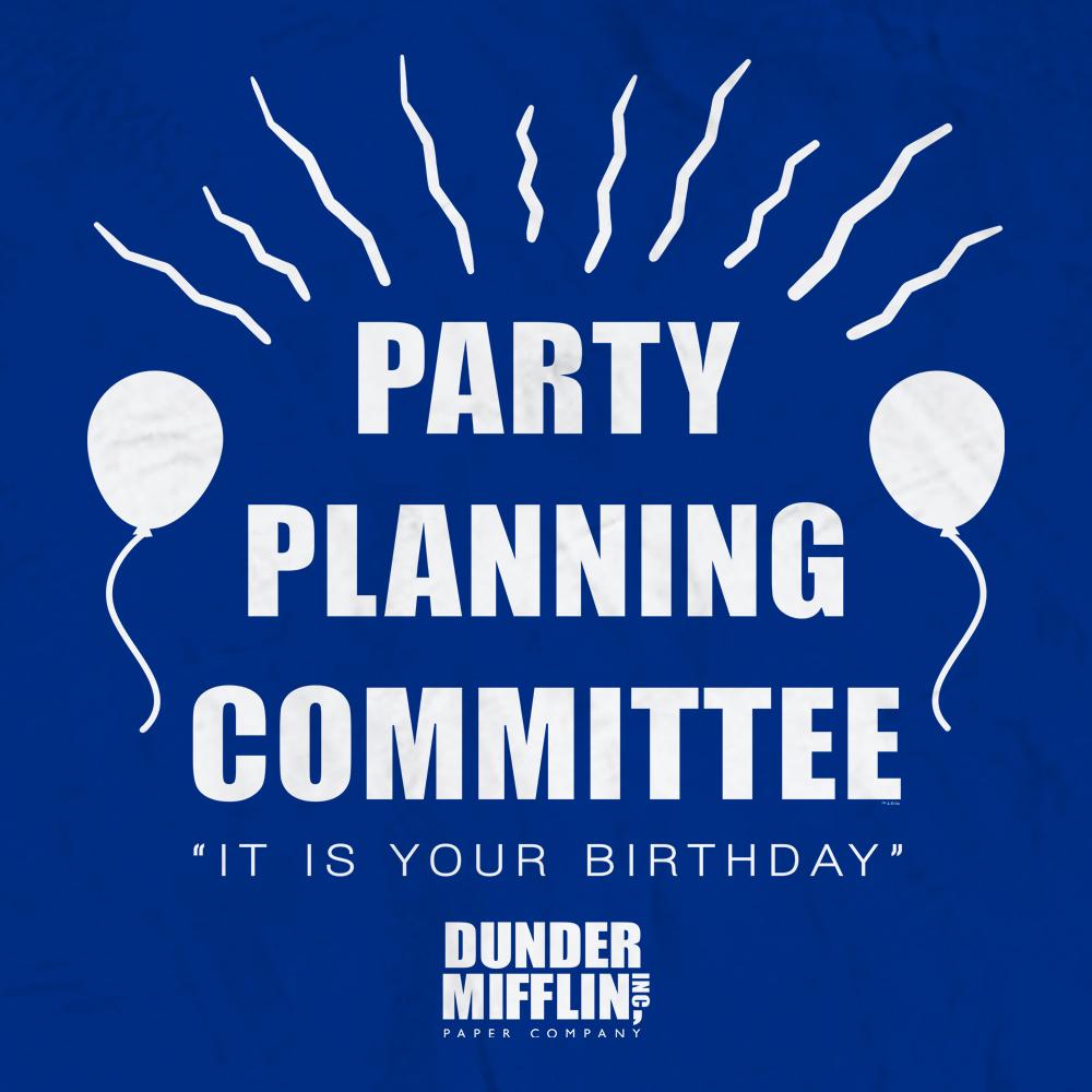 The Office Party Planning Committee Sherpa Blanket