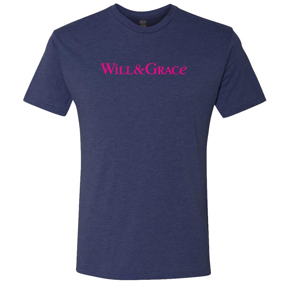 Will & Grace Logo Men's Tri-Blend Short Sleeve T-Shirt