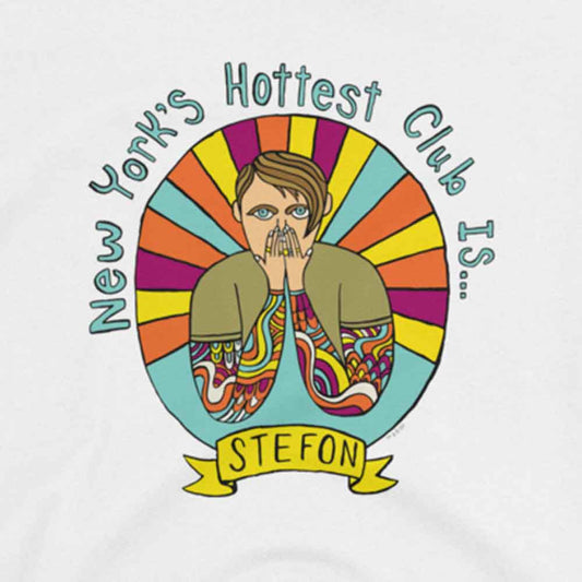 Saturday Night Live Stefon New York's Hottest Club Women's Short Sleeve T-Shirt-1