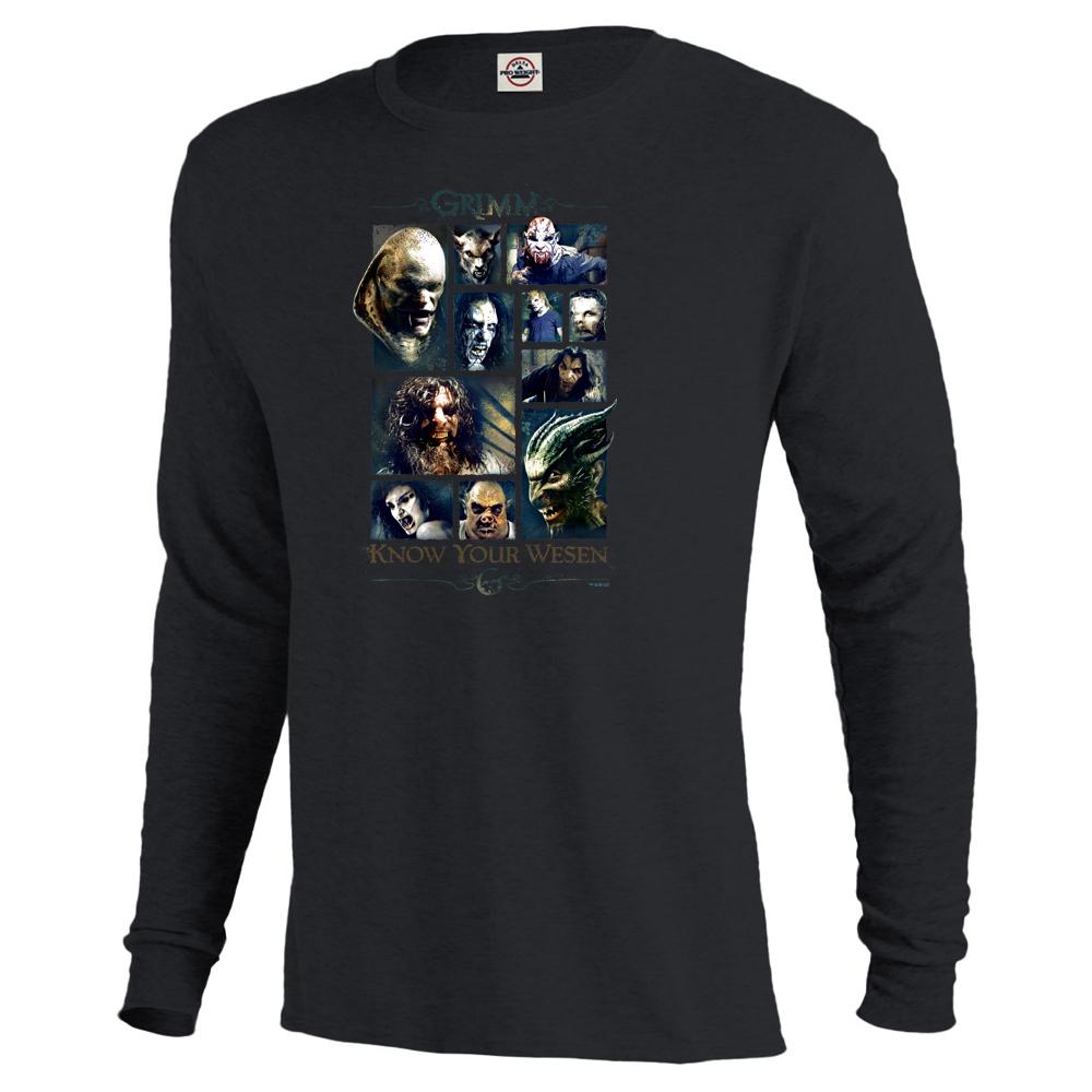 Grimm Know Your Wesen Long Sleeve T-Shirt