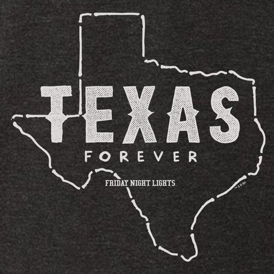 Friday Night Lights Texas Forever Men's Tri-Blend Short Sleeve T-Shirt-1