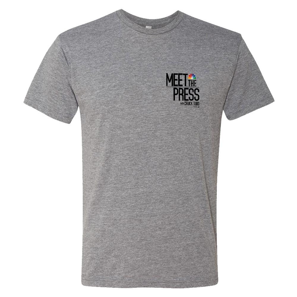 Meet The Press Men's Tri-Blend Short Sleeve T-Shirt