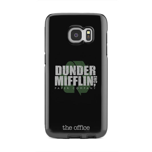 The Office Dunder Mifflin Recycle Samsung Phone Case-0