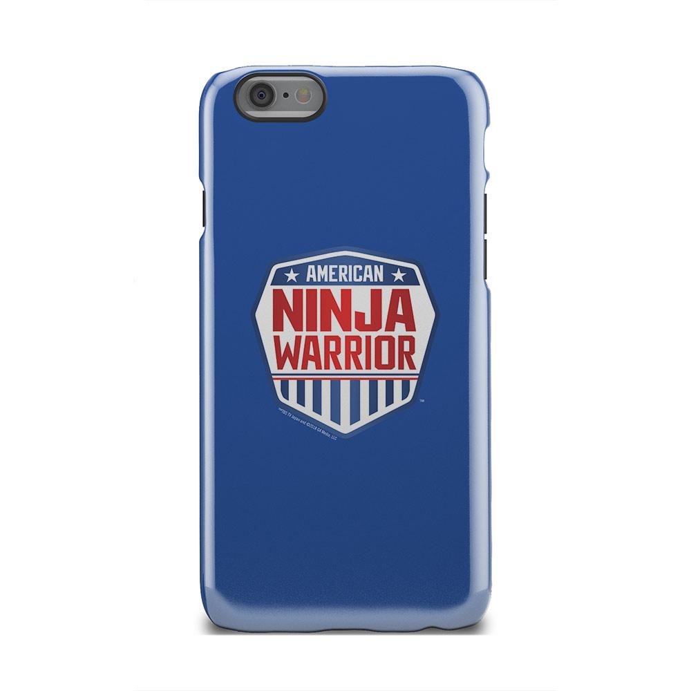 American Ninja Warrior Royal Blue iPhone Tough Phone Case