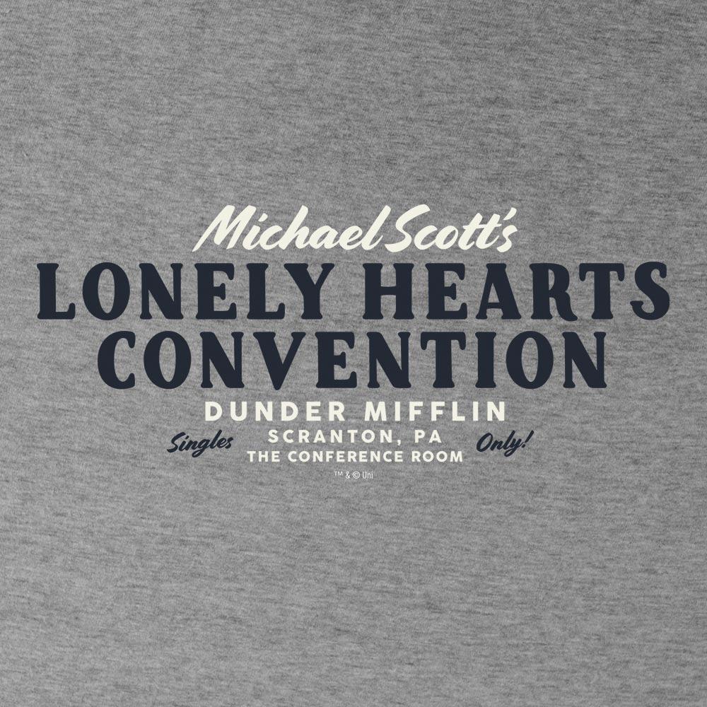 The Office Michael Scott Lonely Hearts Convention Women's Tri-Blend Dolman T-Shirt