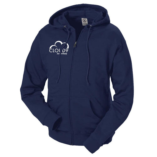 Superstore Cloud 9 Adult Fleece Zip Hooded Sweatshirt-0